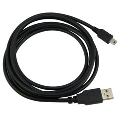 USB 2.0 USB-A Male to Mini B Cable Tablet Cell Phone Notebook PC Laptop Data Syn