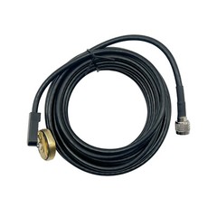 NMO Mount Antenna Base With RG58 5M Cable Mini UHF Plug For Vehicle Mobile Radio
