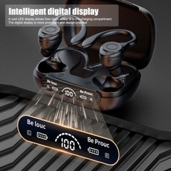 Wireless Bluetooth 5.3 Headset TWS Earphones Earbuds Stereo Headphones Ear Hook