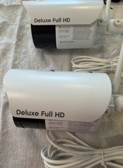2 New CasaCam GuardianCams Deluxe (AC Powered 1080p Night Vision w/ Power Units)