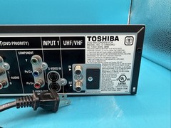 Toshiba D-VR650 DVD Recorder and VCR Combo Tested W OEM Remote HDMI Upscaling