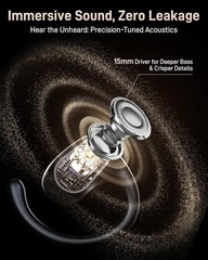 Voistek Wireless Open Ear Headphone Bluetooth 3D Sound Ear Hook TWS Earbuds