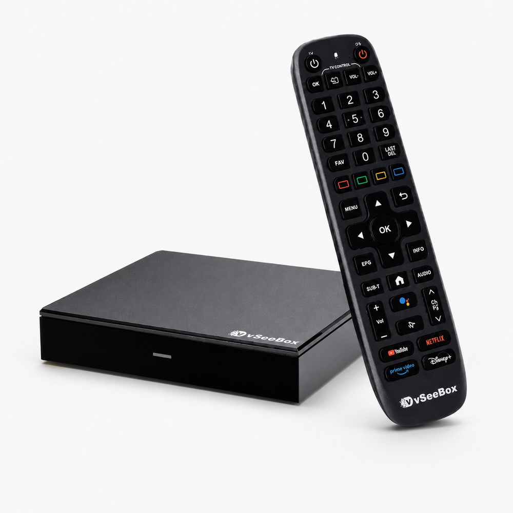 V6 PLUS Android TV Box | Smart Media Player | 4GB RAM + 64GB Storage | 4K/8K