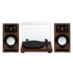 Fluance RT81 Vinyl Turntable Record Player and Ri71 Powered Bookshelf Speakers