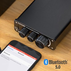 Fosi Audio BT10A Bluetooth 5.0 Stereo Audio Amplifier Receiver 2 Channel Class D