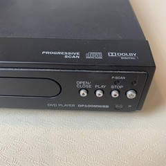 Magnavox DVD Player DP100MW8B – Small & Lightweight no remote TESTED All Cords