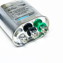Supco Capacitor Oval Dual Run 20 + 5 uf mfd 370/440 Volts for HVAC Motors