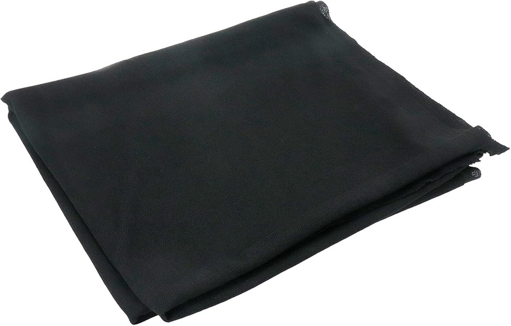 Mcredy Speaker Grill Cloth,Speaker Cloth Black Mesh Fabric for Speaker Repair