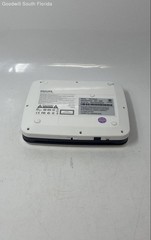Philips Model PET702/37 White Black Portable DVD Player Not Tested