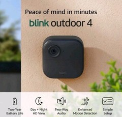 New BLINK Outdoor 4 Smart Security System w/ Sync Module Core – 5 Camera System
