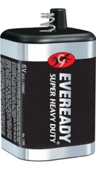 Lot of 6 EVEREADY 6 Volt LANTERN Battery 1209 Super Heavy Duty Spring Top NeW!