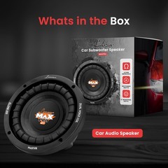 Lanzar Max Pro 6.5” 600 Watt Small Enclosure 4 Ohm Subwoofer