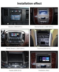 For GMC Yukon Chevy Silverado Double DIN Android 13 9″ Car Stereo Radio GPS WiFi