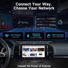 ATOTO F7 XE 7in Double 2DIN Car Stereo with Wireless CarPlay & Android Auto