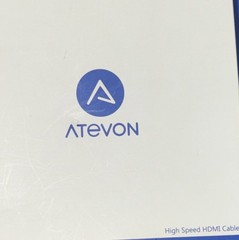 Atevon Deluxe 4K HDMI Cable 6ft 24K Gold Plated 18Gbps Bandwidth