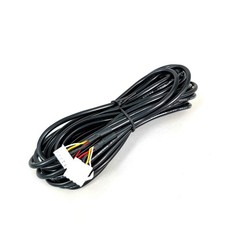 Custom Cable for Battery Monitor 26 AWG With Connector Stranded Black