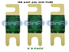 DNF (3 PCS) ANL MINI FUSE 125 AMP – FREE SAME DAY SHIPPING!