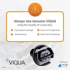 Viqua 602805 UV Lamp for D, D4, D4+, D4-V, C, C4, IHS22-D4