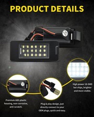 Only 1 Pack LED License Plate Light For 2015-2020 Chevy Suburban Tahoe GMC Yukon