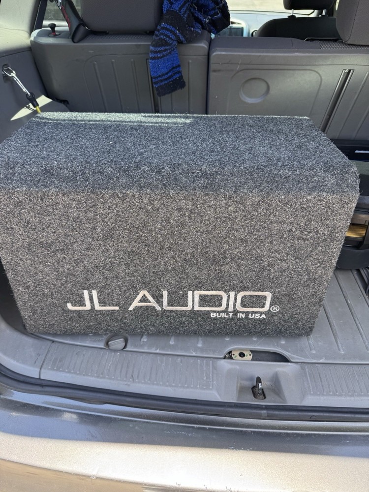 JL Audio HO110-W6v3 Enclosed Ported Wedge with 10in Subwoofe W6 V3 Box Only