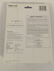 Sony Studio Monitor MDR-V50 Headphones New Package Free Shipping
