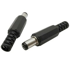 10 pcs 2.5mm x 5.5mm Male DC Power Plug Socket Jack Connector Adapter