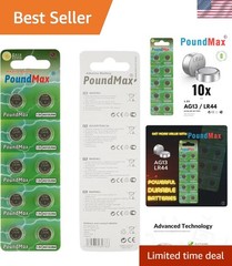 10 x AG13 LR44 1.5 V Alkaline Button Cell Battery