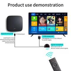 Infrared IR Remote Extender Repeater Receiver USB Adapter Transmitter6162
