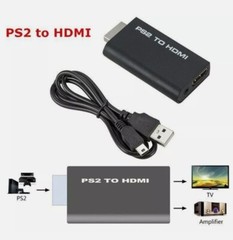 PS2 to HDMI Video Converter Adapter w 3.5mm Audio Output HDTV Monitor US SELLER