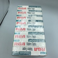 RCA T-120 VHS Up To 6 Hours Hi-Fi Stereo Video Set Of 8
