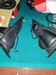 SSV Works Roll hoop headrest pods Pair Painted pearl Black 6.5