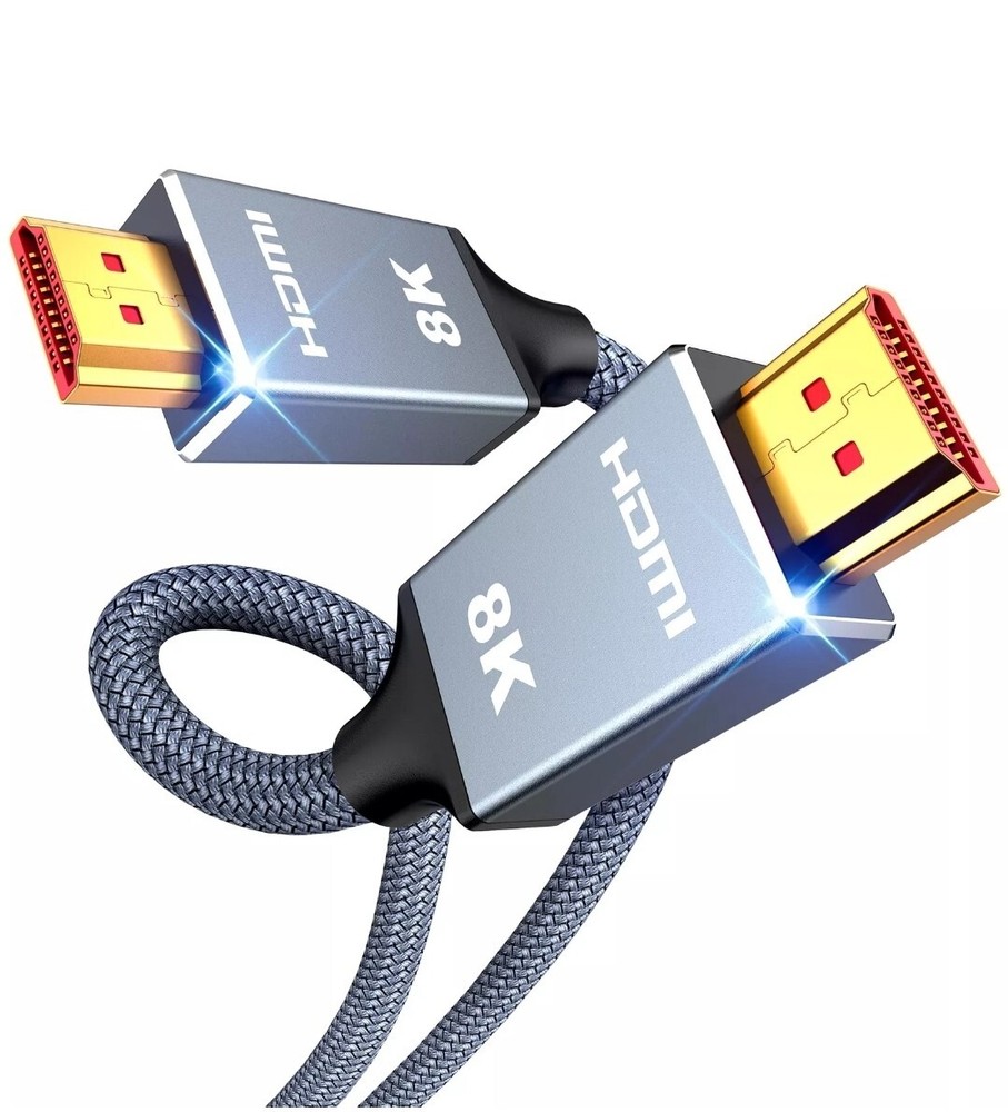 8K HDMI Cable 2.1, 2ft High Speed, 4K@120Hz for PS5, PS4, Xbox, Monitor.……