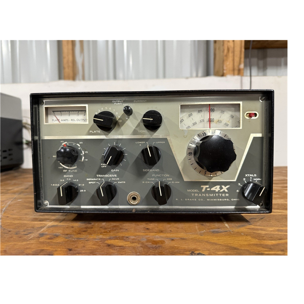 R.L. Drake T-4X Ham Radio Transmitter Mono Band Transceiver SSB CW AM