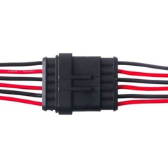 1 Set 6 Pin Electrical Wire Connector ‎Plug Male Female Waterproof Quick Connect