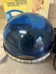 Olympia Info Globe OL3000 Digital Caller ID Real-Time Clock & Scrolling Message