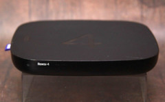 Roku 4 4400X HD & 4K UHD Streaming Media Player – Black – Tested Works!