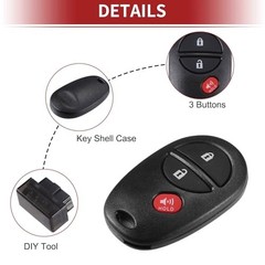 GQ43VT20T Keyless Entry Remote Key Fob for Toyota Tacoma Tundra Sequoia