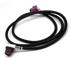 4-Core FAKRA Retrofit CIC Monitor HSD Cable 0.8m For BMW E87 E90 E70 E60 F01 F10