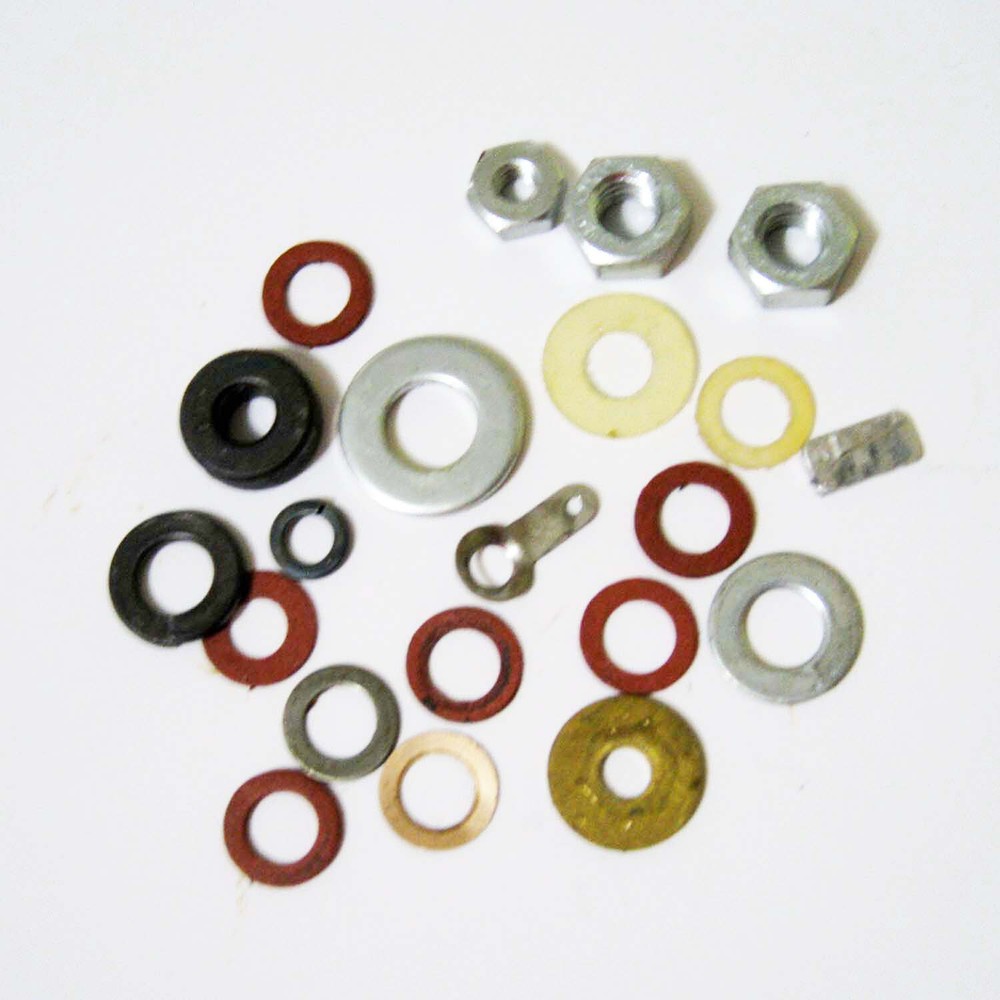 AKAI ® X-200D Open Reel Tape Deck PART – OEM – Washers Plastic & Metal Lot