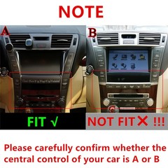 9” Android 15 Stereo Radio 4+64GB GPS For Lexus LS460 LS460L LS600 2006-2012