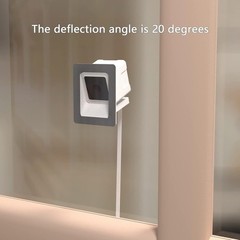 Versatile Angled Window Mount for Wyze Cam V4/V3 – Ideal for Multiple Surfaces