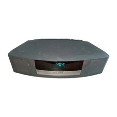 Bose Wave Music System AM/FM/CD Alarm Clock Radio W/Remote AWRCC1 Refurbished