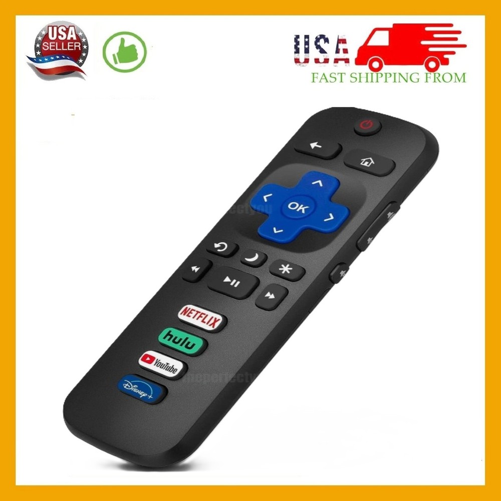 New Replacement Remote RC280-01 For TCL ROKU TV Radio Vudu 32FS3700 40FS3750 TCL