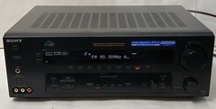 Sony FM Stereo 5.1 Receiver STR-DE895 Dolby Digital Audio Video 600 watts Nice