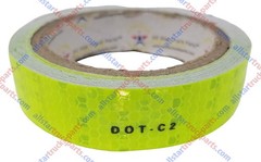 Fluorescent Yellow Green Reflective Tape DOT-C2 Conspiciuity Tape – COMMERCIAL