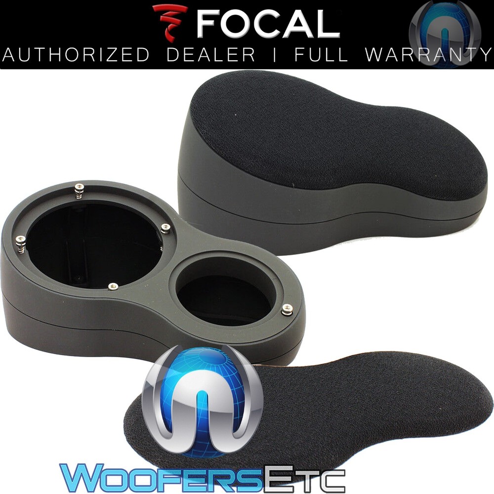 FOCAL KX-3 PODS FOR 3″ MIDS SPEAKERS & TWEETERS CAR AUDIO PAIR NEW