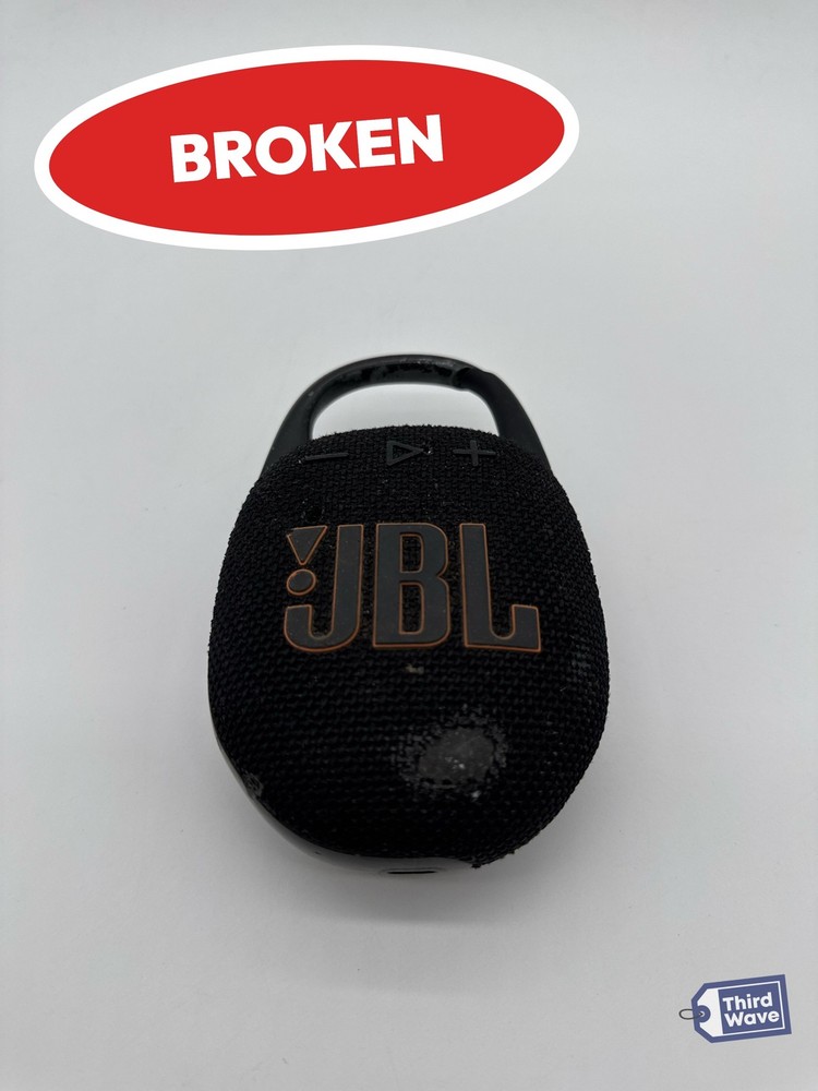 (BROKEN) JBL Clip 5 Portable Bluetooth Speaker Waterproof Dustproof