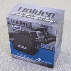 Uniden BC7 External Speaker NEW in the Box