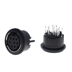 6Pin 8Pin Mini DIN Female Socket Adapter PS2 Jack Terminal PCB PC Computer Plug