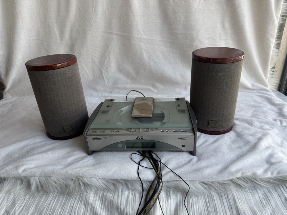 JCV -2000s “executive” micro-shelf stereo system fs-sd9 SP-FSSD9